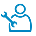 Icono de servicios de ultrasonidos