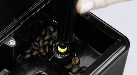 Ajustes del molinillo de la cafetera espresso Philips