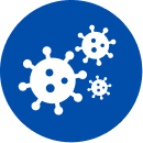 Icono de esporas de moho