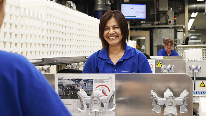 Factory employee